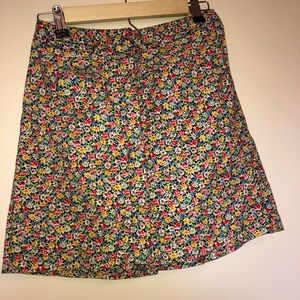 Liz Clairborne High-waisted Floral Skort Petite